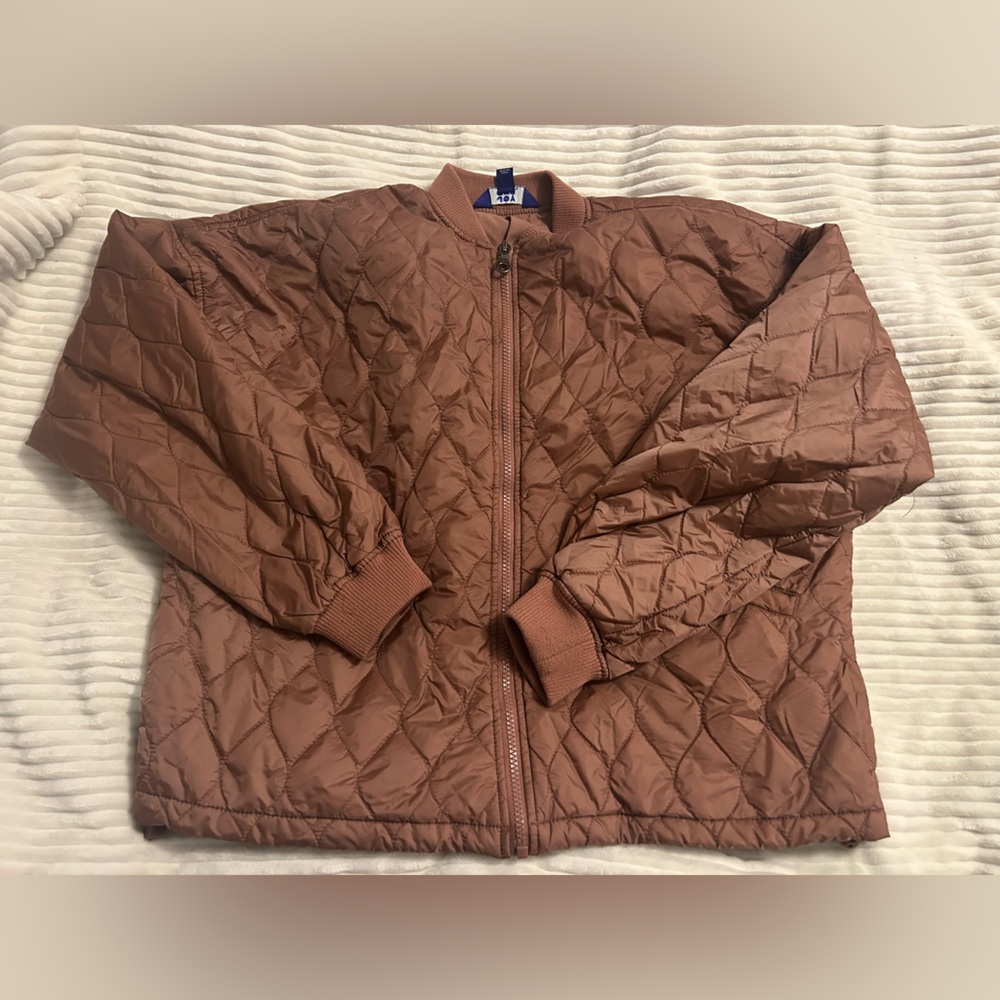 Joylab quilted bomber jacket